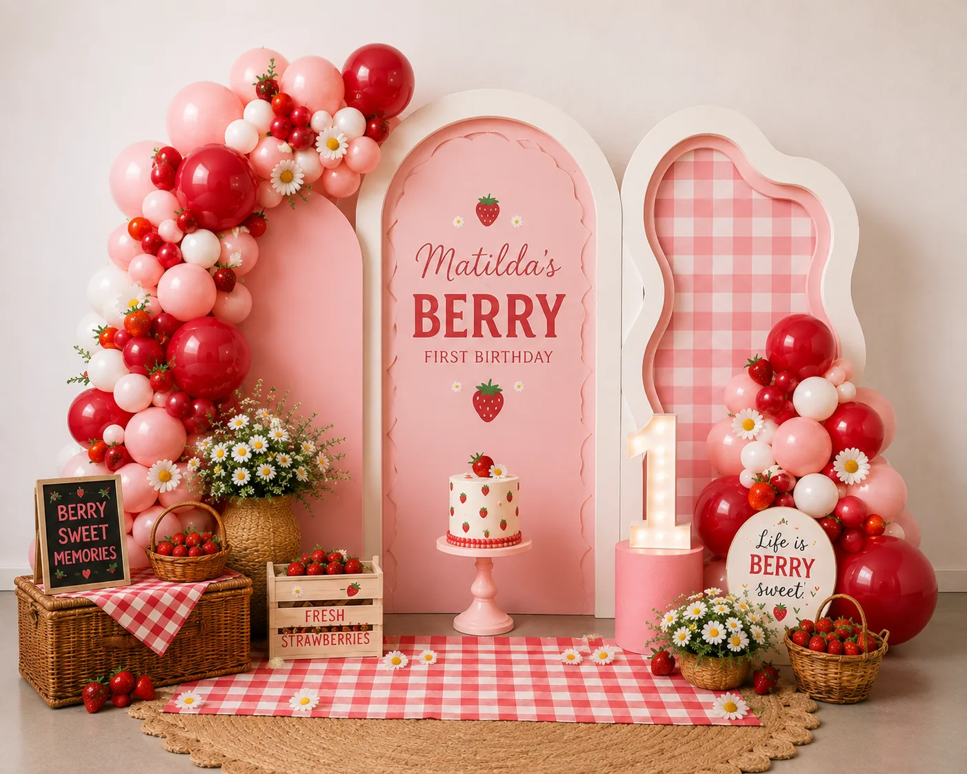 Matilda's Berry First Birthday